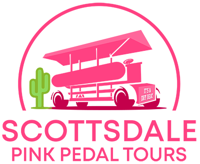 Scottsdale Pink Pedal Tours Logo
